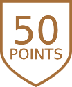 50 points