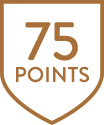 75 points